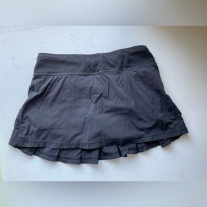 Ivivva "Set the Pace" Skirt. Size 8. Black. EUC.